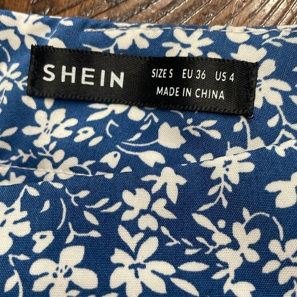 SHEIN Spring Break Ditsy Floral Wide Leg Pants - Picture 8 of 10